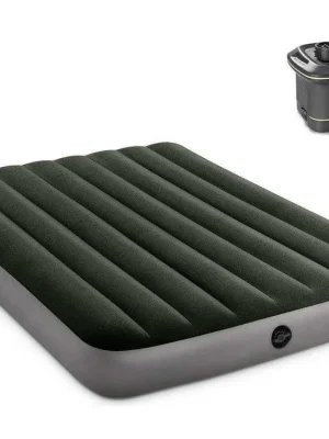 Přímo Od Výrobce Nafukovací matrace Intex 64778 PRESTIGE DOWNY AIRBED FULL + PŘENOSNÁ PUMPA