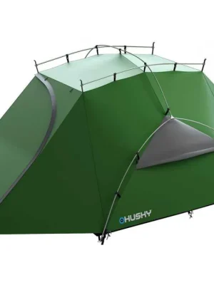 Aktuální Husky Lehký turistický stan pro 3 osoby Brofur 3 zelená