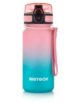 Sportovní láhev na vodu Meteor 350 ml růžová/tyrkysová a Nová Kolekce
