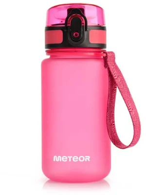 Sportovní láhev na vodu Meteor 350 ml růžová Omezená Nabídka