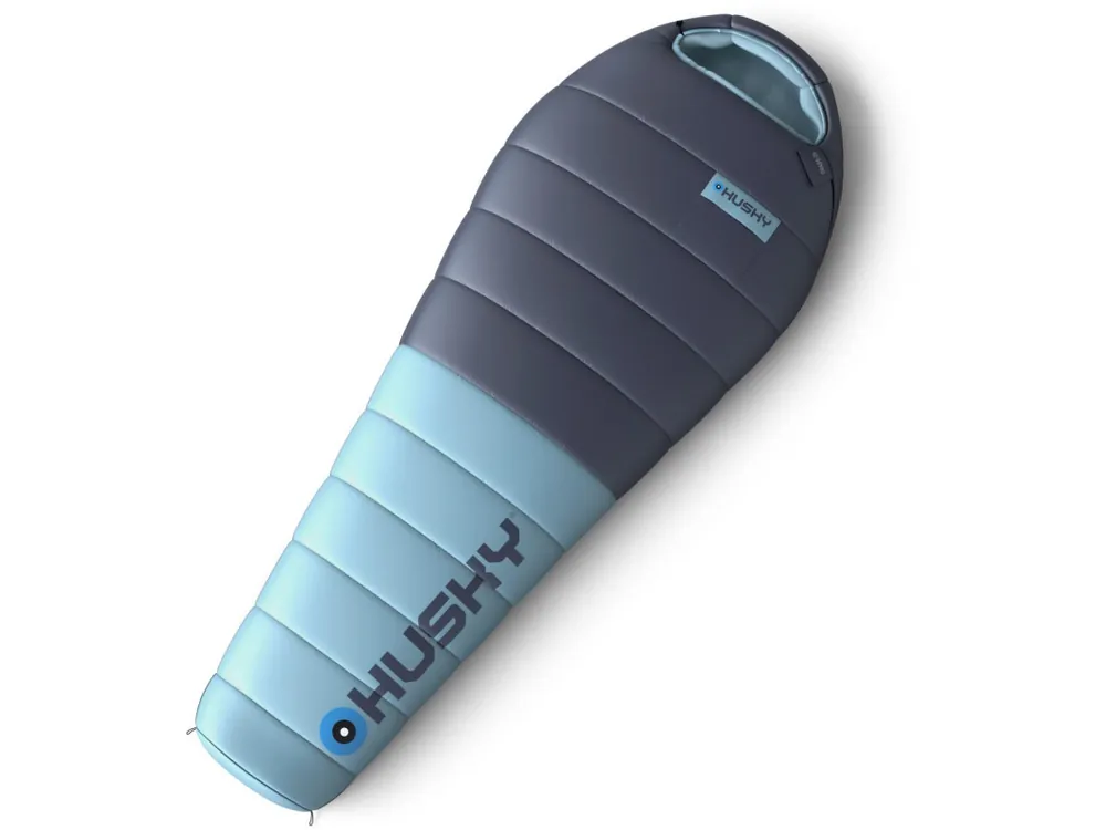 Nová Kolekce Husky Péřový zimní spacák Drape blue