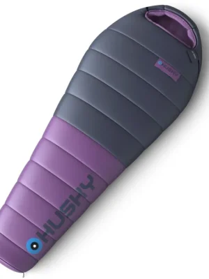 Husky Péřový zimní dámský spacák Drape Ladies blue/purple Nová Kolekce