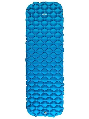 Poslední Šance Spokey AIR BED Nafukovací matrace s vakem, 190 x 56 x 5 cm, R-Value 2.5, modrá