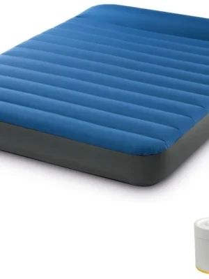 Novinka Nafukovací kempingová matrace INTEX 64012 CAMPING MATTRESS FULL, modrá