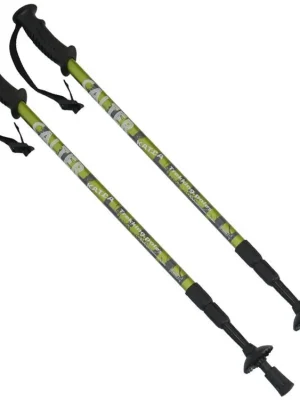Časově Omezené Trekingové hole CALTER® KATLA, 3-dílné, pár, zelené