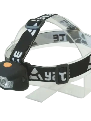 Koupit Online YATE PANTER 3 W CREE+2 LED Čelová lampa černá