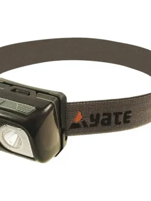 Super Cena YATE VEGA AKU Čelová lampa černá