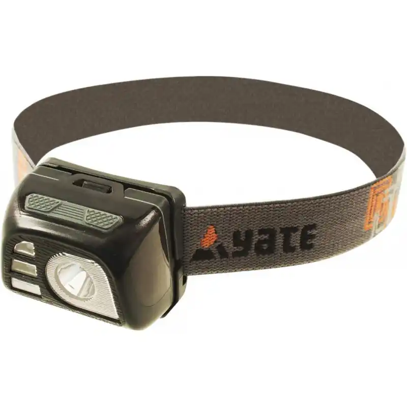 Super Cena YATE VEGA AKU Čelová lampa černá