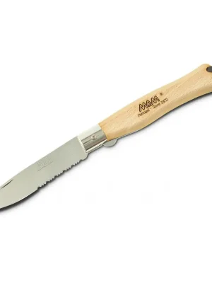 Must-Have MAM Douro 2066 Plus Zavírací nůž s pojistkou - buk, 10,5 cm