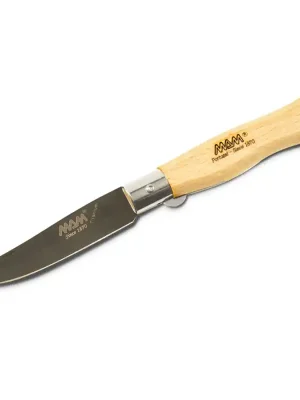 Akční Nabídka MAM Douro 2085 Black Titanium Zavírací nůž s pojistkou - buk, 8,3 cm
