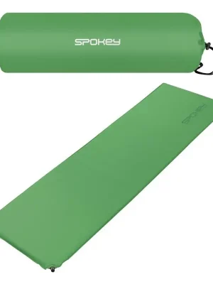 Spokey SAVORY Samonafukovací karimatka, 180 x 50 x 2,5 cm, R-Value 3.6, zelená Oblíbený