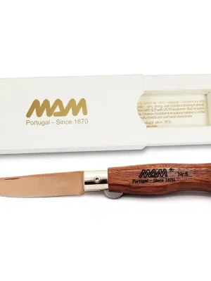 MAM Douro 5000 Bronze Titanium Zavírací nůž s pojistkou - bubinga, 7,5 cm Finální Výprodej