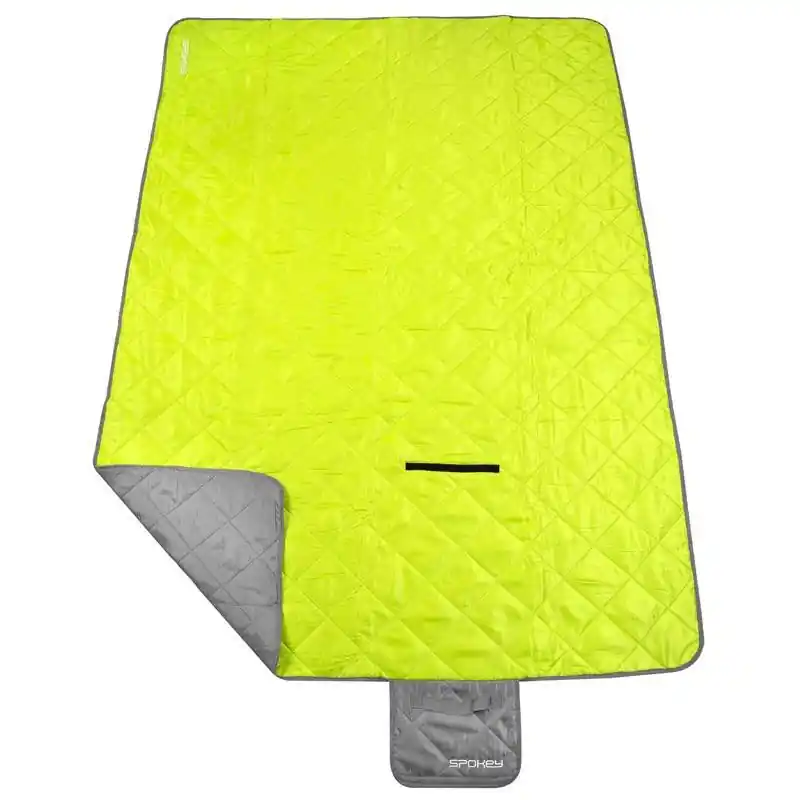 Top Prodej Spokey CANYON Kempingová deka, 200 x 140 cm, šedo-zelená
