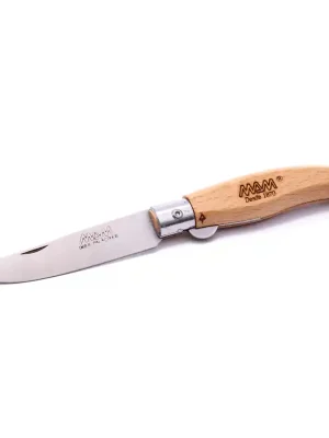 MAM Ibérica 2016 Zavírací nůž s pojistkou - buk, 9 cm - BOX Výprodej