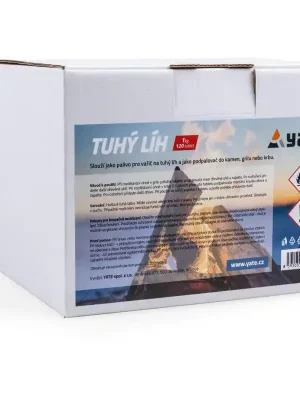 Expresní Doručení YATE Tuhý líh - 1,0 kg / tablety v krabičce