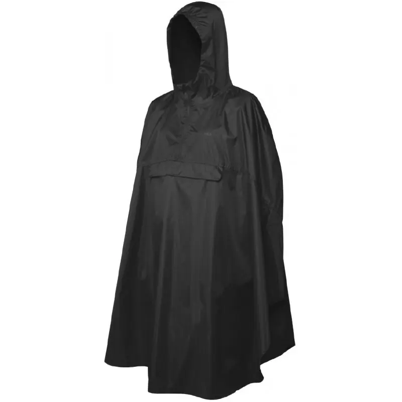 TREKMATES Pláštěnka Rove Poncho černá Přímo Od Výrobce