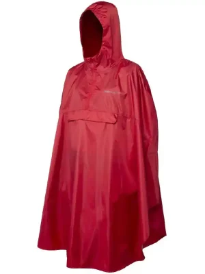 Akce TREKMATES Pláštěnka Rove Poncho červená