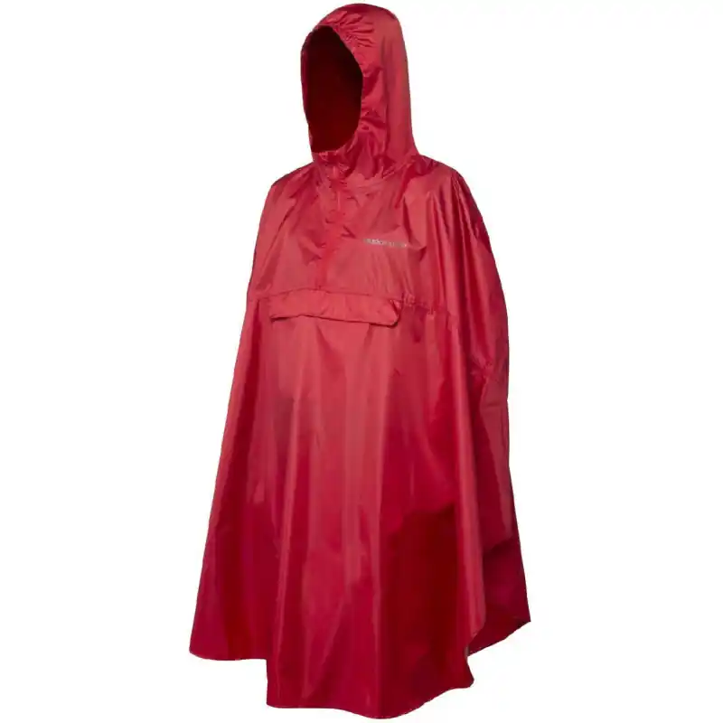 Akce TREKMATES Pláštěnka Rove Poncho červená