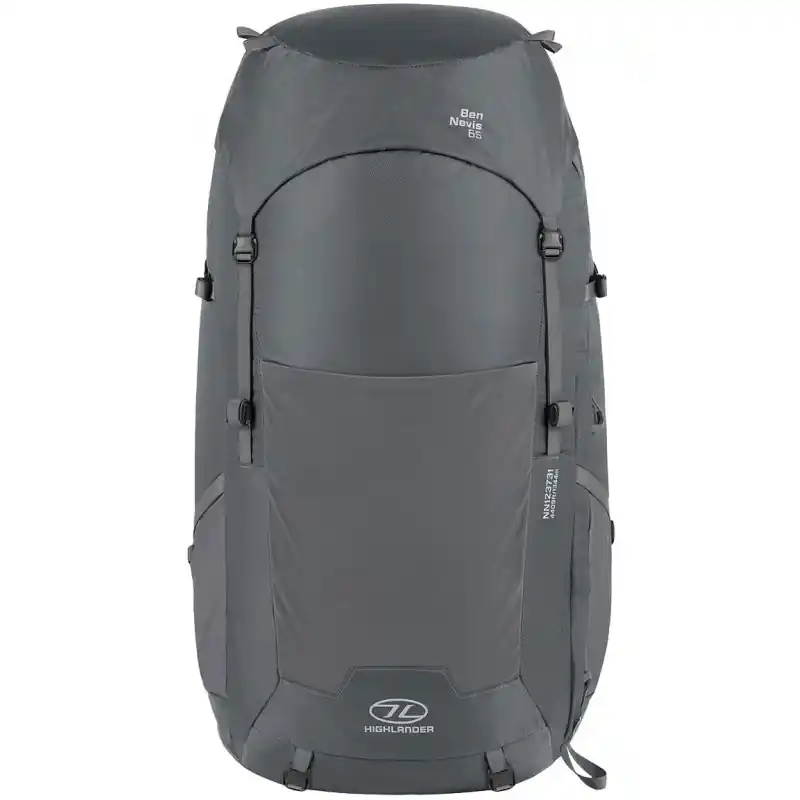 HIGHLANDER Ben Nevis 65L Batoh pánský - šedá Tovární Cena