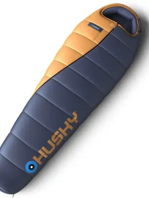 Přímo Od Výrobce Husky Syntetický zimní spacák Enjoy short blue/orange