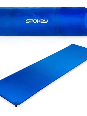 Spokey SAVORY Samonafukovací karimatka, 180 x 50 x 2,5 cm, R-Value 3.6, modrá Značkový