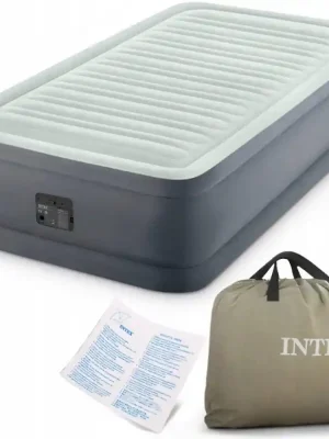 Nízká Cena Nafukovací postel INTEX 64902 PREMAIRE I TWIN 191x99x46 cm