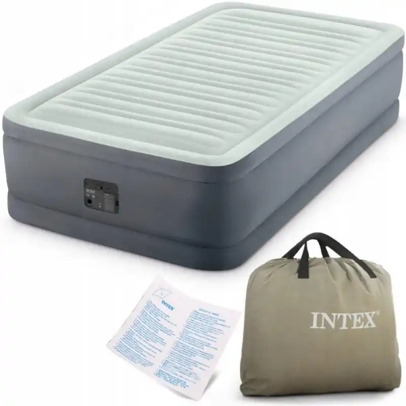 Nízká Cena Nafukovací postel INTEX 64902 PREMAIRE I TWIN 191x99x46 cm