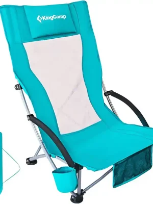 Plážová skládací židle KING CAMP High Backed Must-Have