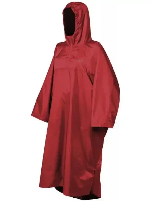 TREKMATES Pláštěnka Deluxe Poncho červená Odeslání Ihned