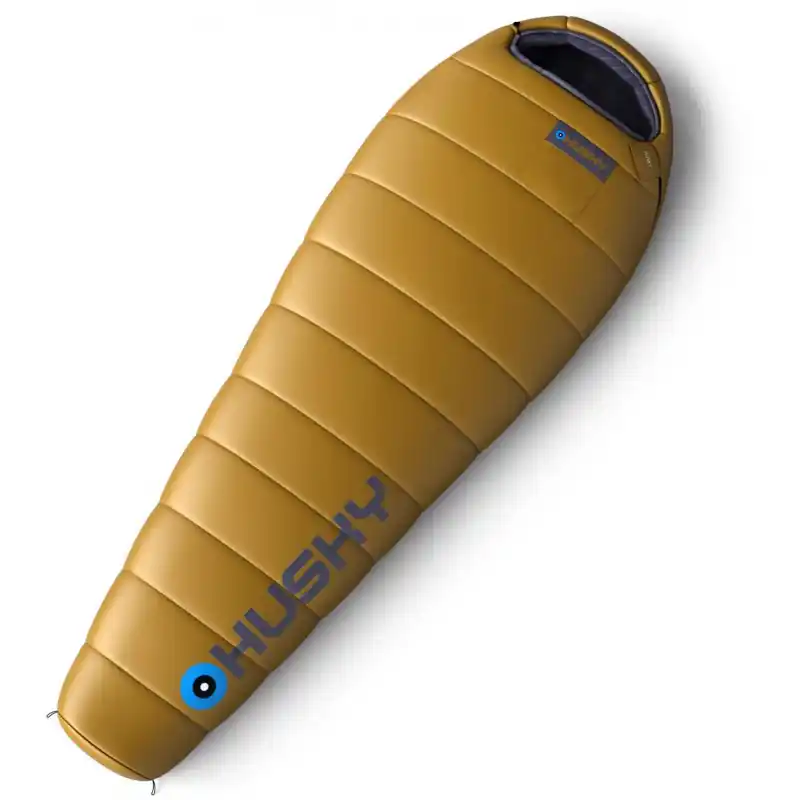 Bezpečná Platba Husky Syntetický třísezónní spacák Husky -10°C mustard