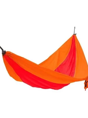 Houpací síť KING CAMP Parachute - oranžovo-červená Finální Výprodej