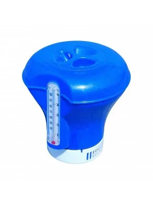Plovák na chlorové tablety 18,5 cm s teploměrem Originální