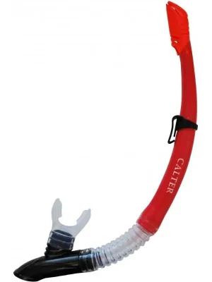 Šnorchl CALTER ADULT 63PVC-SILICON, červený Vysoce Kvalitní
