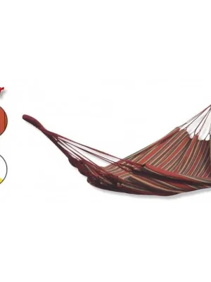Nízká Cena Houpací síť 25055 200x95 cm bez výztuhy, oranžová