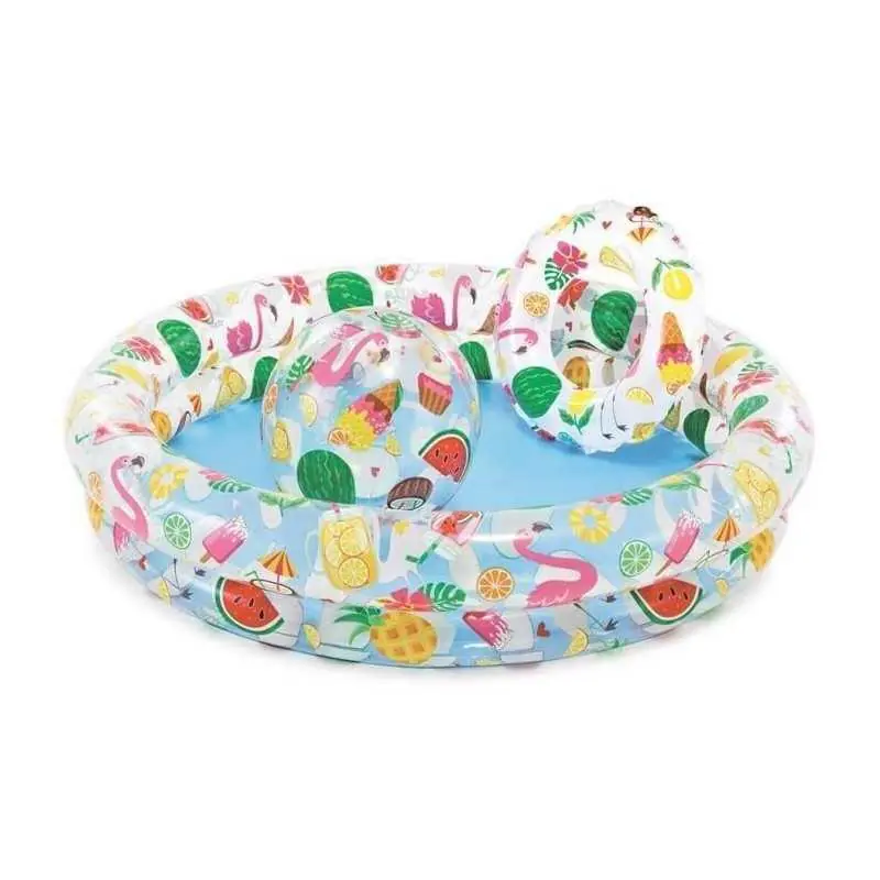 Časově Omezené Dětský bazénový SET INTEX 59460 Fruity - 122x25 cm + kruh + míč
