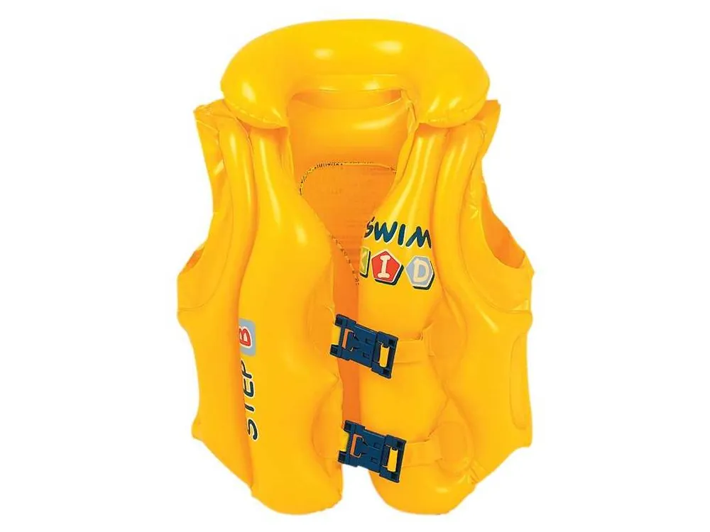 Časově Omezené Dětská nafukovací plavecká vesta AVENLI Swim B - 46 x 42 cm