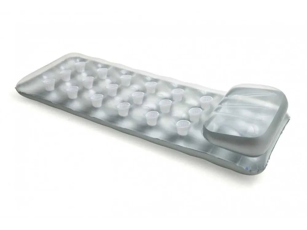 Rychlé Dodání Nafukovací lehátko matrace INTEX 58894 stříbrné 188 x 71 cm