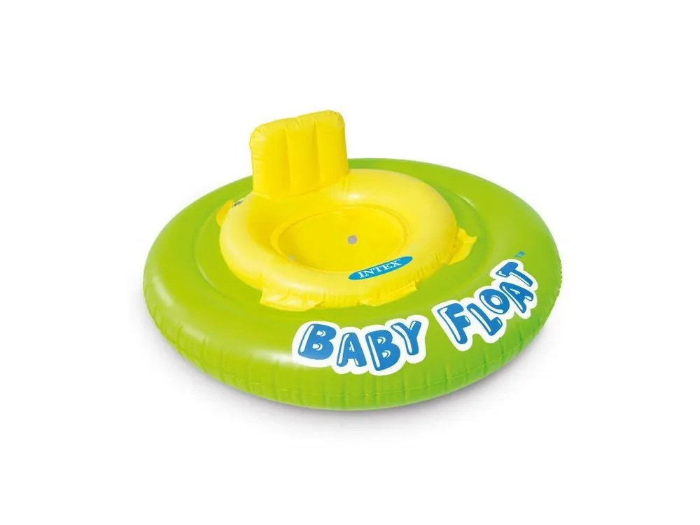 Kruh dětský dvojitý Intex 56588 MY BABY FLOAT, zelená Rychlé Dodání