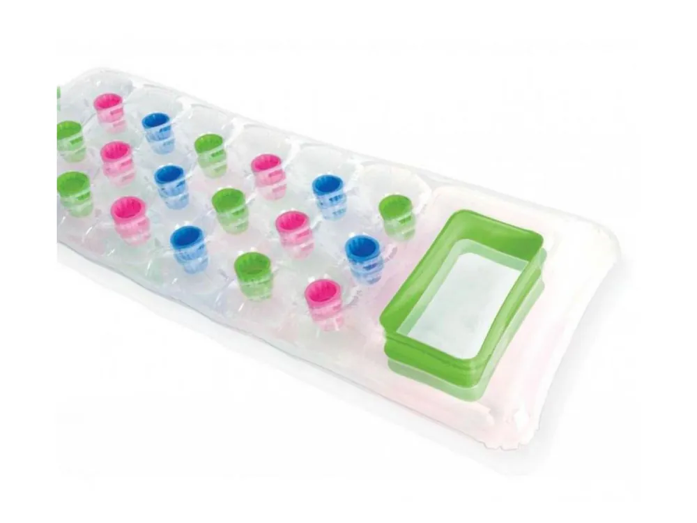 Lehátko nafukovací INTEX 59894 - transparent., čirá Must-Have