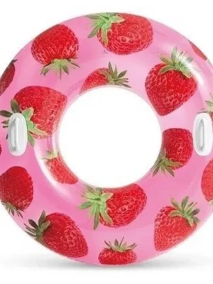 Nejlepší Cena Nafukovací kruh INTEX 56261 TROPICAL FRUIT 107 cm, červená