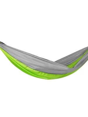 Spokey AIR ROCKER Outdoorová houpací síť, šedo-zelená Bezpečná Platba