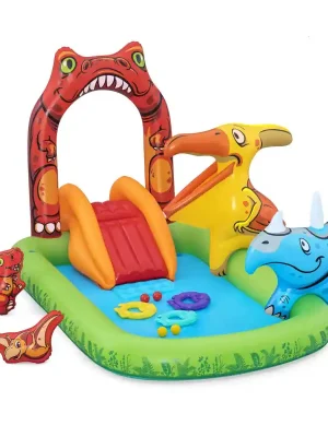 Objednat Nyní Dětské hrací centrum BESTWAY Jurassic Splash 241 x 140 x 137 cm