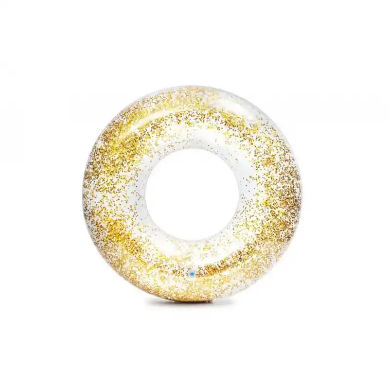 Objednat Nyní Nafukovací kruh INTEX 56274 Glitter 119 cm, zlatá