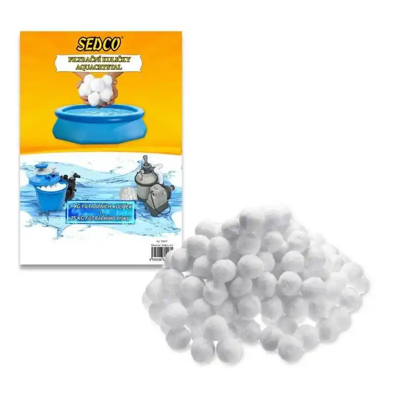 Filtrační kuličky -FLOWCLEAR - PES AQUA CRYSTAL 1000 g - Koupit Online
