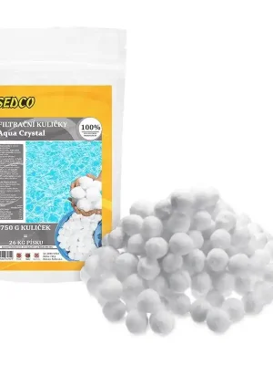 Filtrační kuličky PES AQUA CRYSTAL 750 g Přímo Od Výrobce