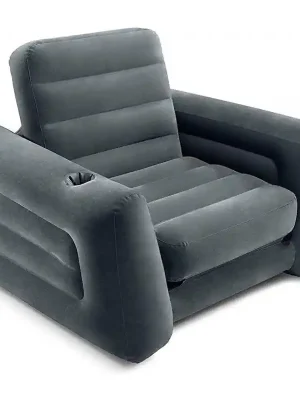 Časově Omezené Nafukovací rozkládací křeslo Intex 224 cm x 117 cm x 66 cm