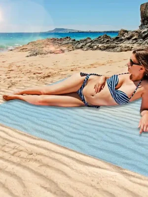 Cenově Výhodný Skladná plážová deka XXL 200x200cm