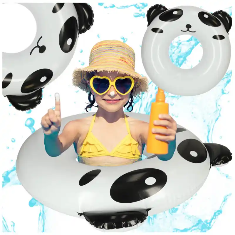 Akce Nafukovací plážové kolo panda 80 cm, max. 60 kg