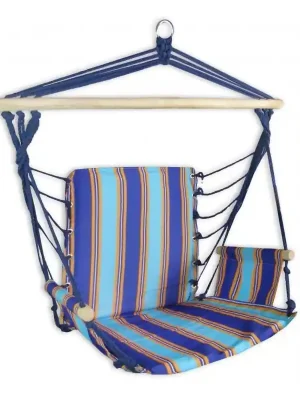 Houpací křeslo Sedco RELAX 103x56 cm, modrá Pouze Dnes