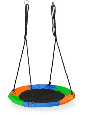 Nejlepší Volba Závěsná houpačka SEDCO KSW100 ČAPÍ HNÍZDO TRICOLOR - 100 cm